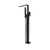 Meir Square Freestanding Bath Spout And Hand Shower Matte Black