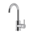 Meir Round Gooseneck Basin Mixer With Cold Start Polished Chrome