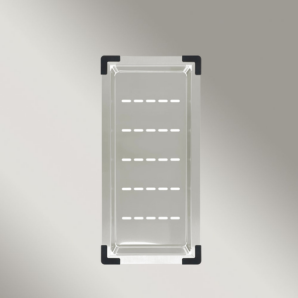 Meir Lavello Colander Brushed Nickel