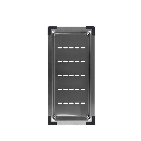 Meir Lavello Kitchen Sink Colander Shadow Gunmetal