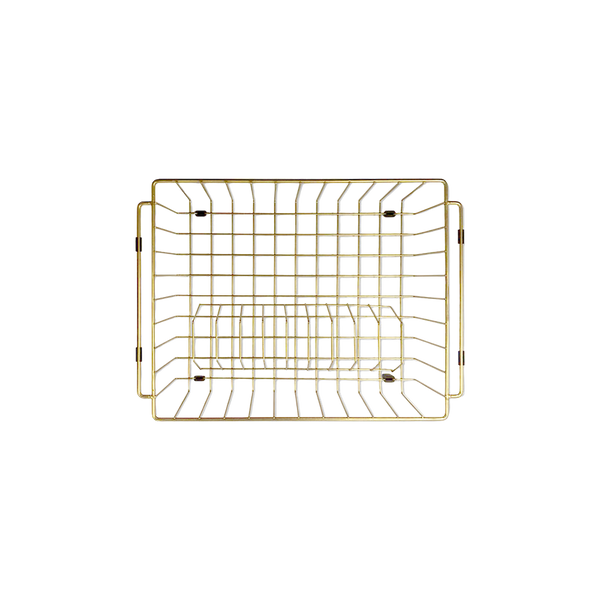 Meir Dish Rack Tiger Bronze
