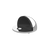 Meir Round Half Moon Door Stop Polished Chrome