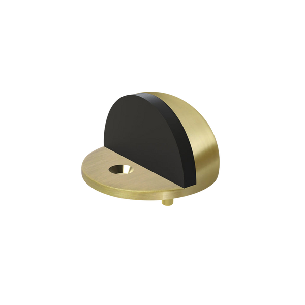 Meir Round Half Moon Door Stop Tiger Bronze