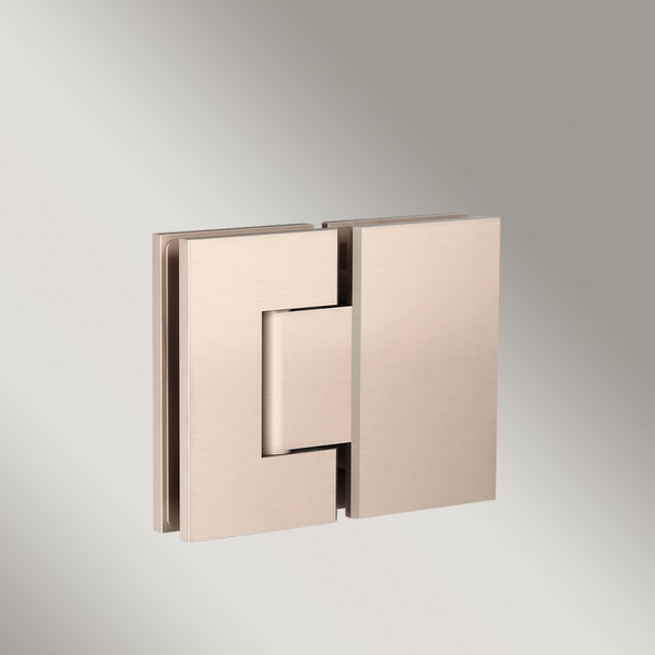 Meir Glass To Glass Shower Door Hinge Champagne