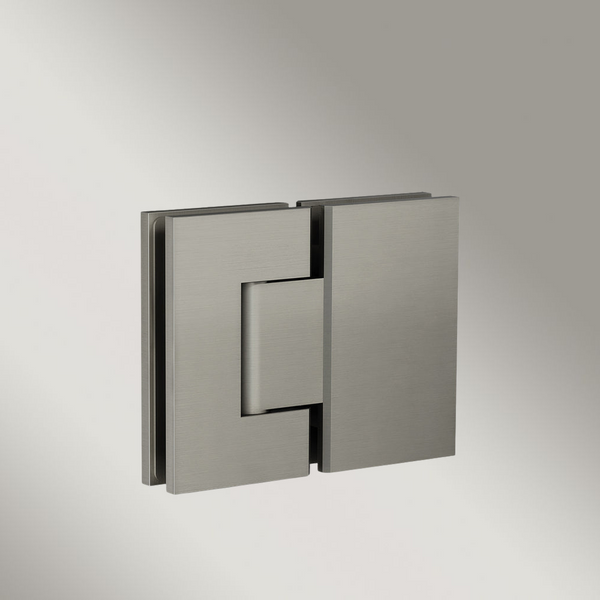 Meir Glass To Glass Shower Door Hinge Shadow Gunmetal