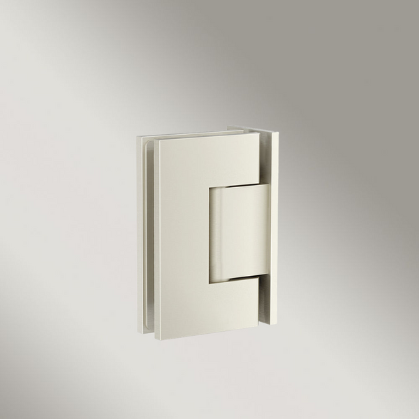 Meir Glass To Wall Shower Door Hinge Brushed Nickel