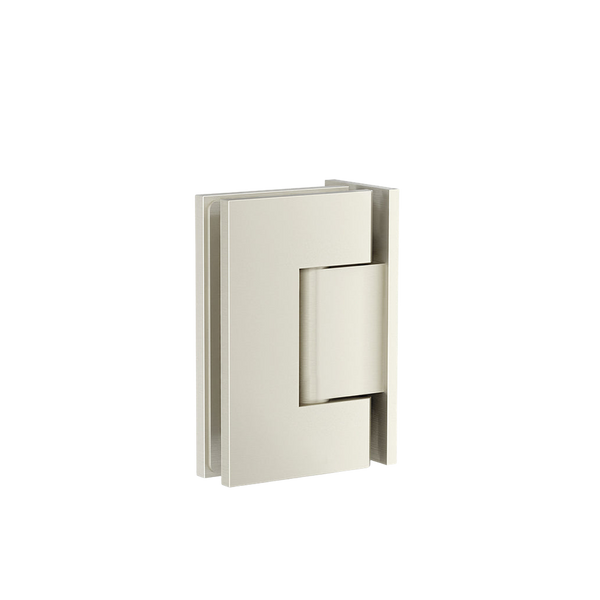 Meir Glass To Wall Shower Door Hinge Brushed Nickel
