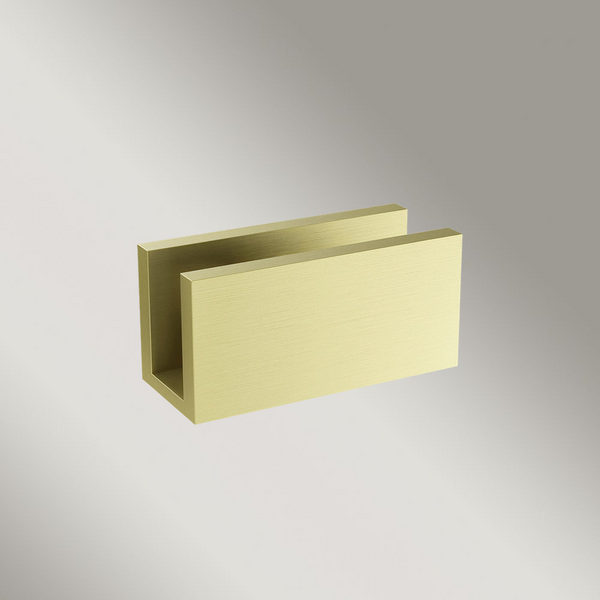 Meir Glass Fixing U Bracket Tiger Bronze