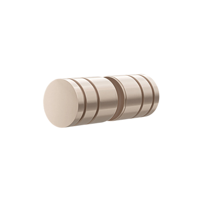 Meir Shower Door Round Handle Champagne