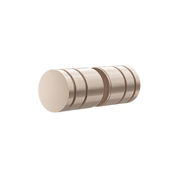 Meir Shower Door Round Handle Champagne
