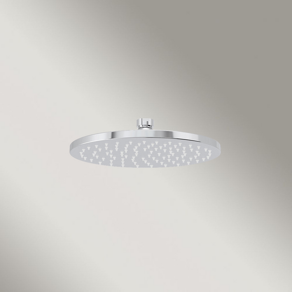 Meir Round Shower Rose 200mm Polished Chrome