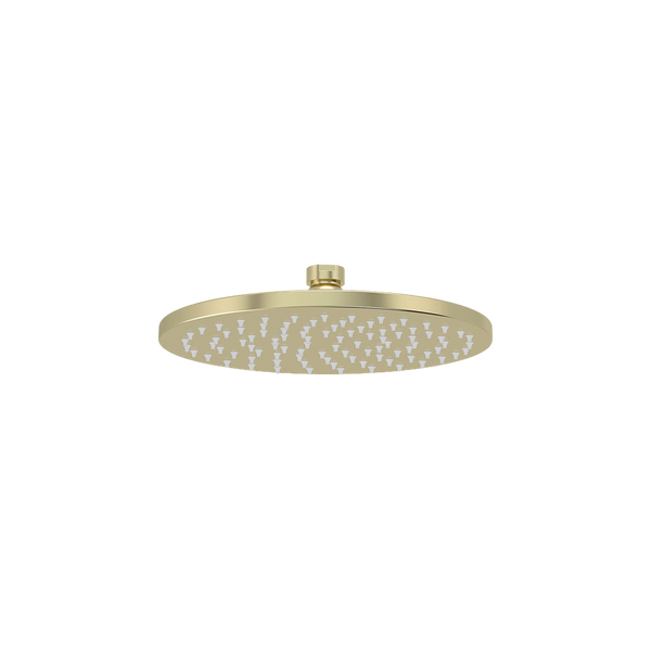 Meir Round Shower Rose 200mm Tiger Bronze