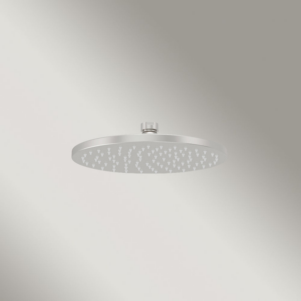 Meir Round Shower Rose 200mm Brushed Nickel