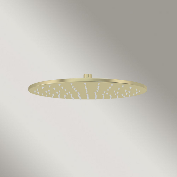 Meir Round Shower Rose 300mm Tiger Bronze