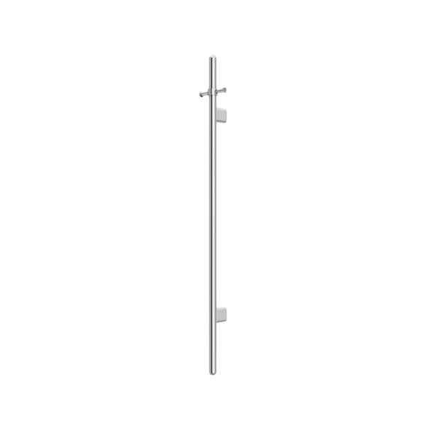 Meir Heated Vertical Towel Rail Polished Chrome