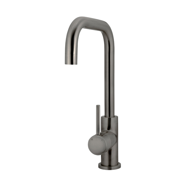 Meir Round Kitchen Mixer Tap Shadow Gunmetal