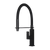 Meir Square Flexible Kitchen Mixer Tap Matte Black