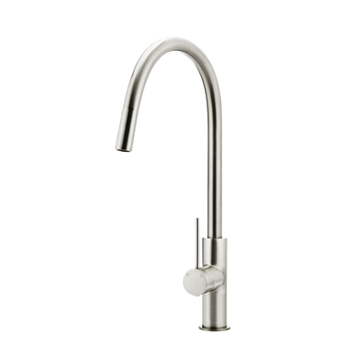 Meir Piccola Pull Out Kitchen Mixer Tap Brushed Nickel