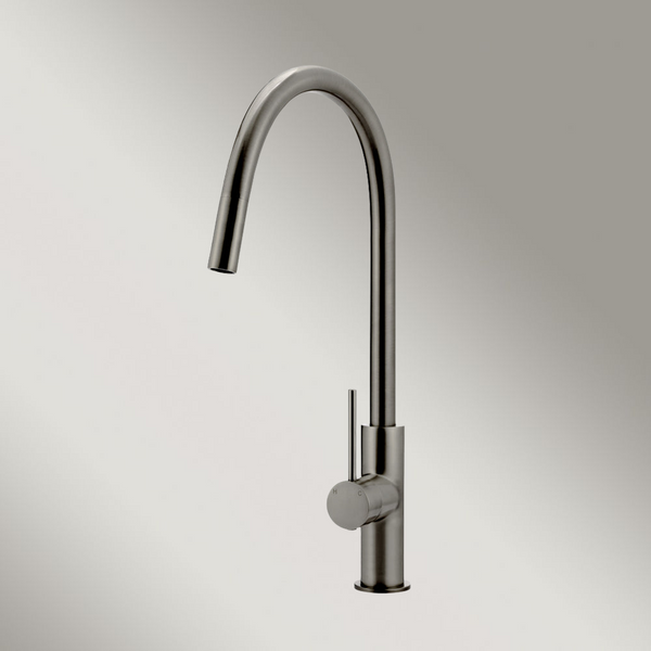 Meir Piccola Pull Out Kitchen Mixer Tap Shadow Gunmetal