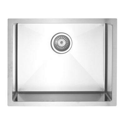 Meir Kitchen Sink Single Bowl 550 X 450 Stainless Steel