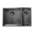 Meir Kitchen Sink One And Half Bowl 670 X 440 Shadow Gunmetal