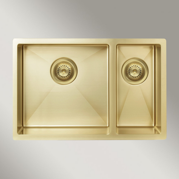 Meir Kitchen Sink One And Half Bowl 670 X 440 Tiger Bronze