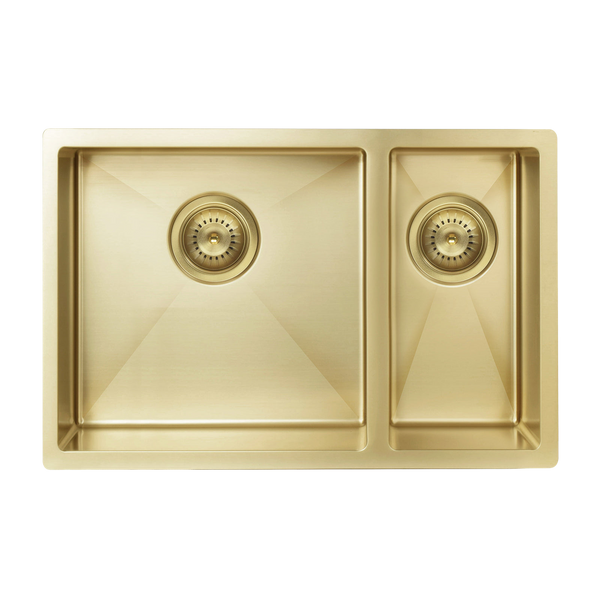 Meir Kitchen Sink One And Half Bowl 670 X 440 Tiger Bronze