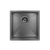 Meir Kitchen Sink Single Bowl 450 X 450 Shadow Gunmetal