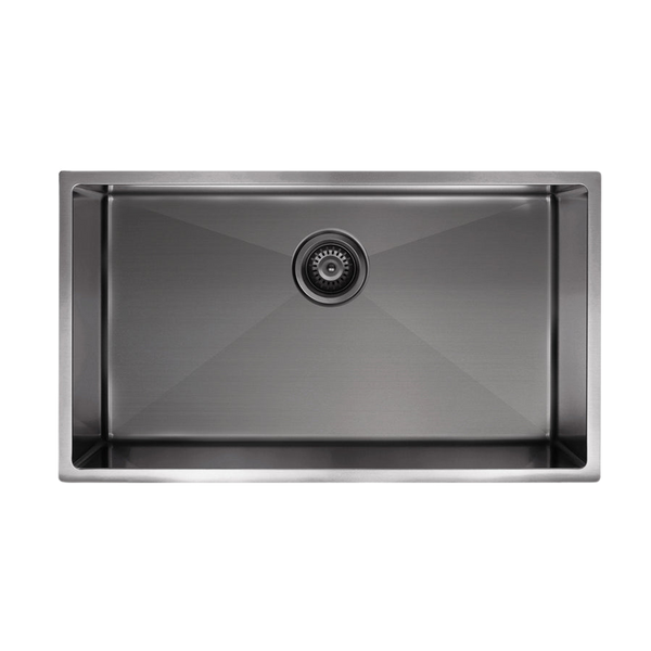 Meir Kitchen Sink Single Bowl 760 X 440 Shadow Gunmetal