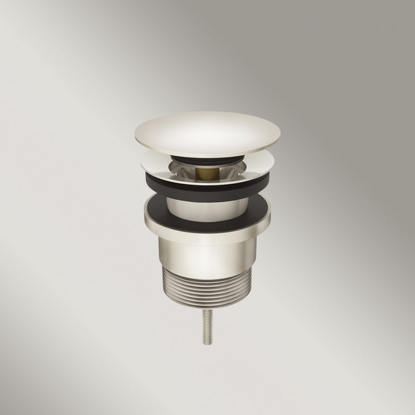 Meir Universal All-In-One Pop Up Waste Basin And Bath Brushed Nickel