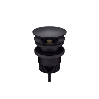 Meir Universal All-In-One Pop Up Waste Basin And Bath Matte Black