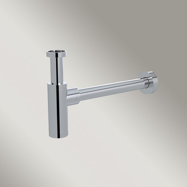 Meir Round Bottle Trap For 32mm Basin Waste And 32mm Waste Pipe With 40mm Adapter Polished Chrome