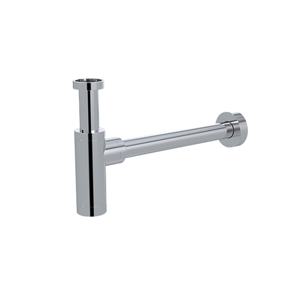 Meir Round Bottle Trap For 32mm Basin Waste And 32mm Waste Pipe With 40mm Adapter Polished Chrome