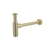 Meir Round Bottle Trap For 32mm Basin Waste And 32mm Waste Pipe With 40mm Adapter Tiger Bronze