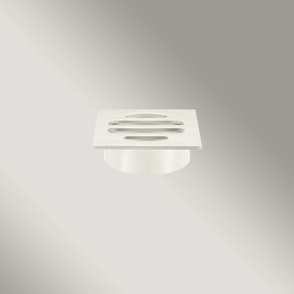 Meir Square Floor Grate Shower Drain 50mm Outlet Brushed Nickel