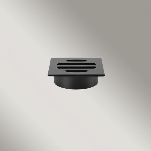 Meir Square Floor Grate Shower Drain 50mm Outlet Matte Black