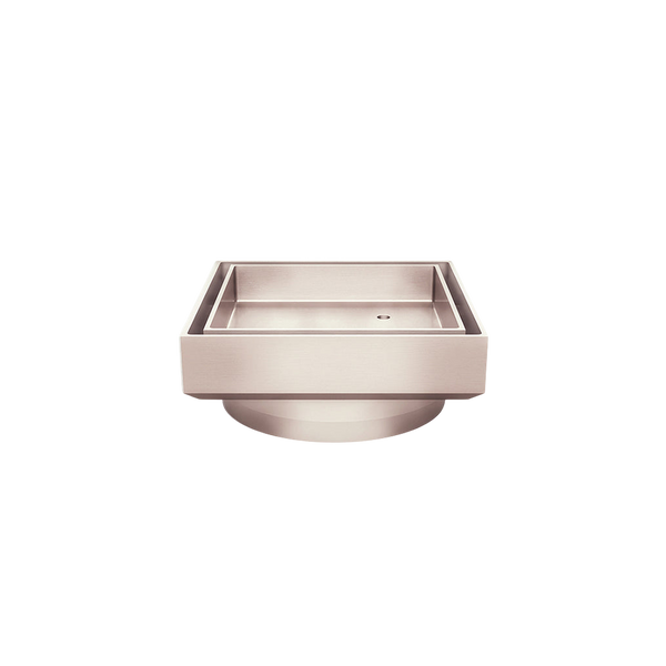 Meir Shower Waste With Tile Insert Champagne