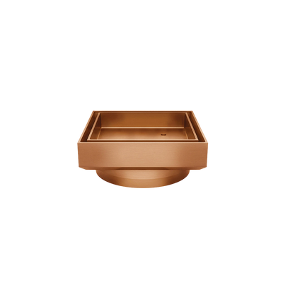 Meir Shower Waste With Tile Insert Lustre Bronze