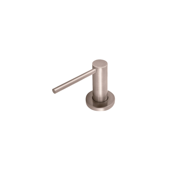 Meir Round Soap Dispenser Champagne