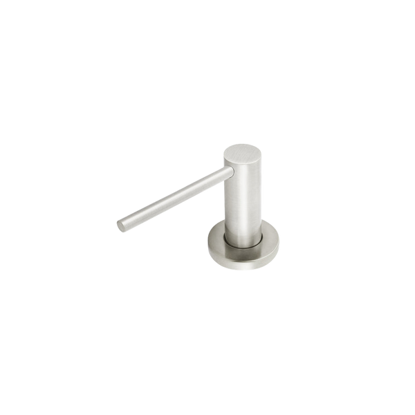 Meir Round Soap Dispenser Brushed Nickel