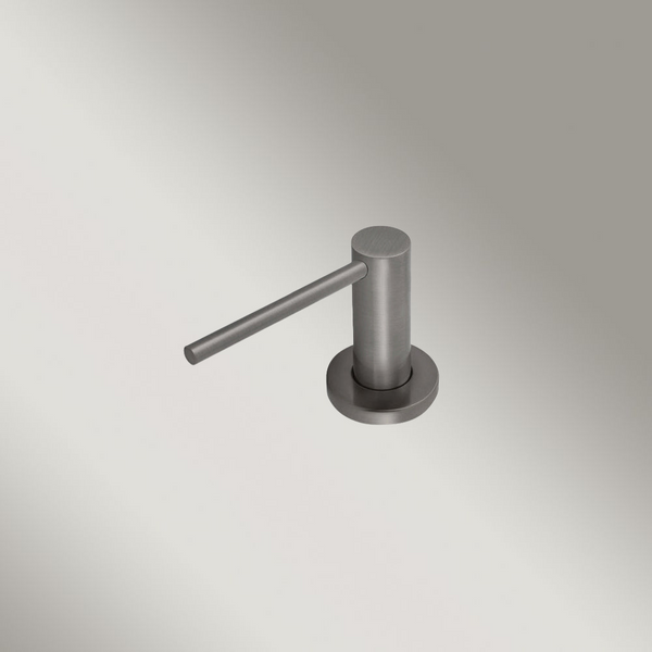 Meir Round Soap Dispenser Shadow Gunmetal