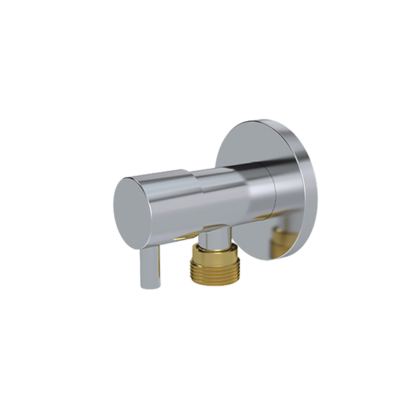 Meir Mini Stop Cistern Tap Polished Chrome