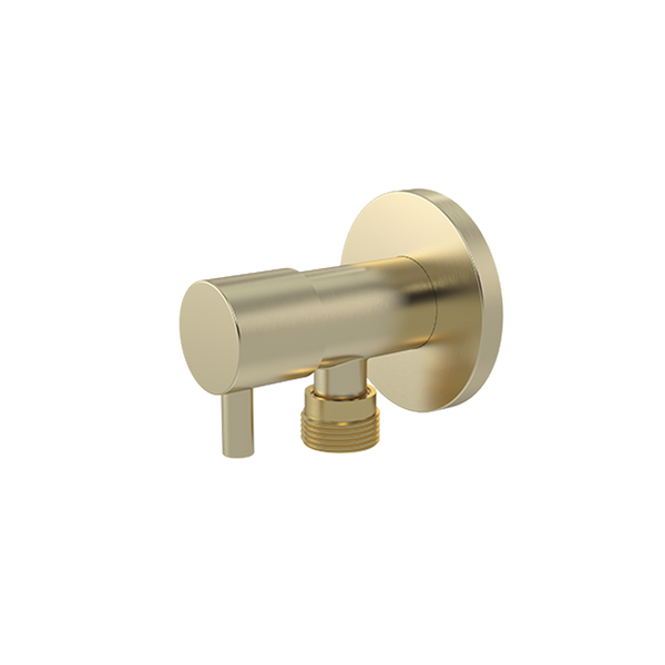Meir Mini Stop Cistern Tap Tiger Bronze