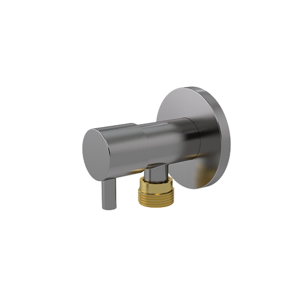 Meir Mini Stop Cistern Tap Shadow Gunmetal
