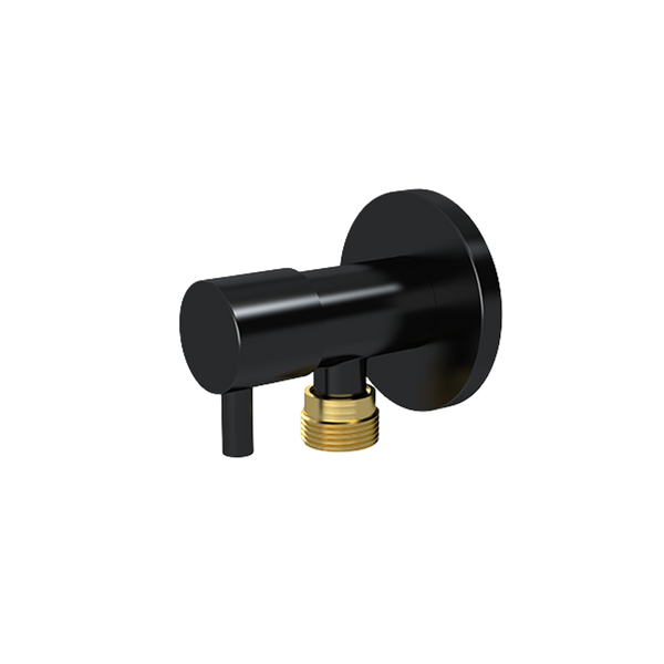 Meir Mini Stop Cistern Tap Matte Black