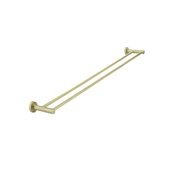 Meir Round Double Towel Rail 900mm Tiger Bronze