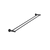 Meir Round Double Towel Rail 900mm Matte Black
