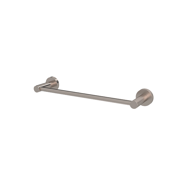 Meir Single Towel Rail 300mm Champagne