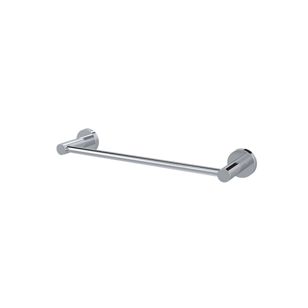 Meir Single Towel Rail 300mm Polished Chrome