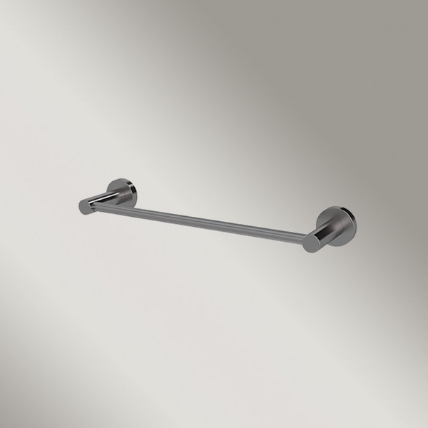 Meir Single Towel Rail 300mm Shadow Gunmetal